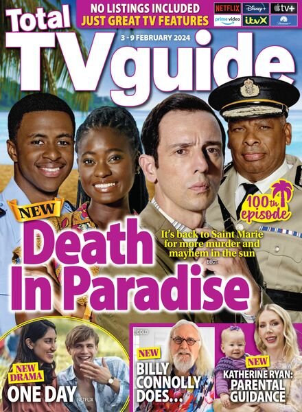 Total TV Guide – Issue 6 – 3 February 2024 Cover