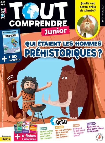 Tout Comprendre Junior – Mars 2024 Cover