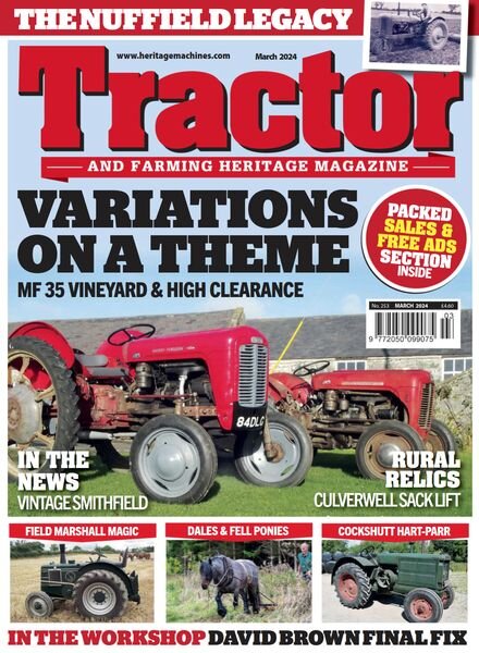 Tractor & Farming Heritage Magazine – March 2024 Cover