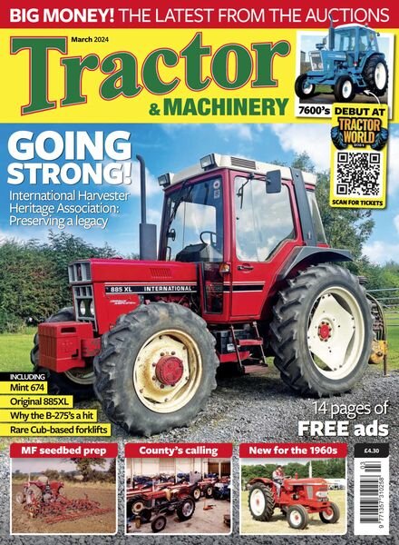 Tractor & Machinery – March 2024 Cover