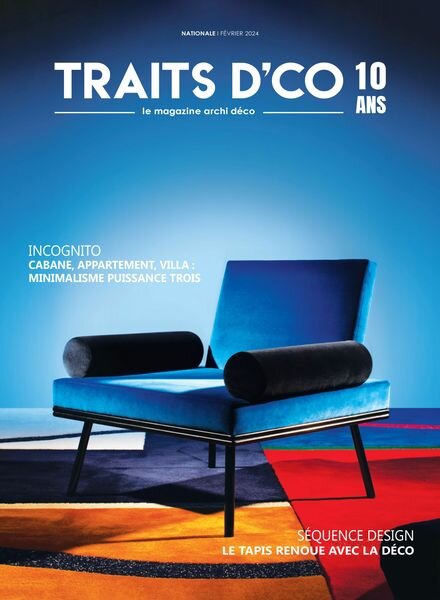 Traits D’co Magazine – Fevrier 2024 Cover