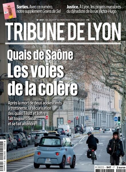 Tribune de Lyon – 1er Fevrier 2024 Cover