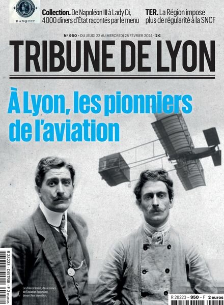 Tribune de Lyon – 22 Fevrier 2024 Cover