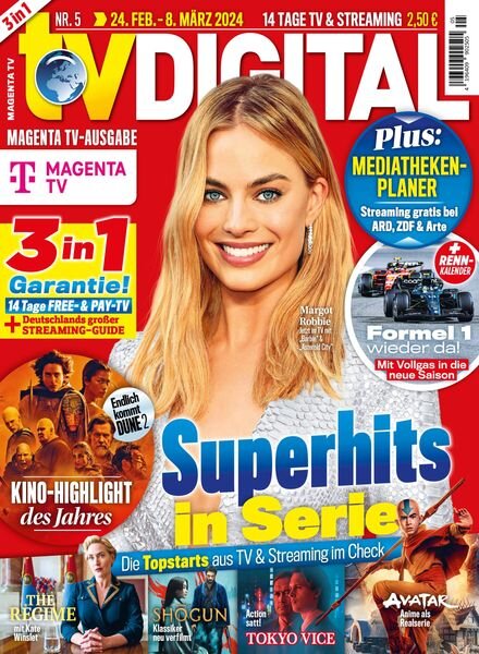 TV Digital Entertain – 16 Februar 2024 Cover