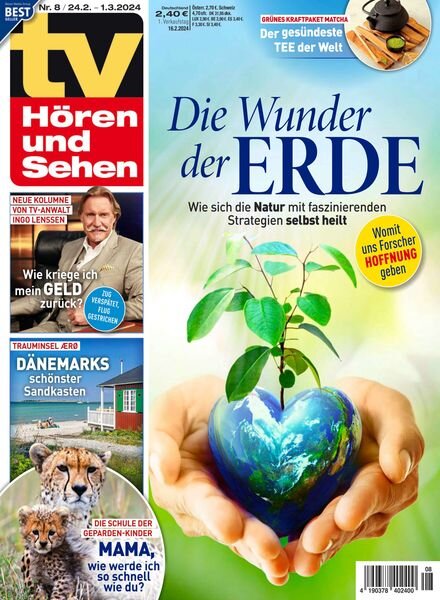 TV HOren und Sehen – 16 Februar 2024 Cover
