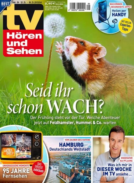 TV HOren und Sehen – 23 Februar 2024 Cover