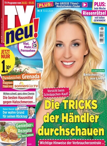 TV neu – Nr 8 2024 Cover