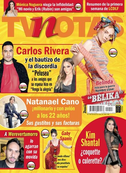 TvNotas – 30 Enero 2024 Cover