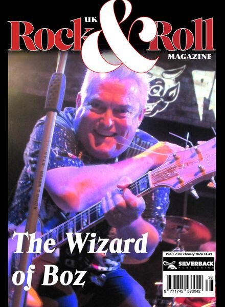 UK Rock & Roll Magazine – Issue 238 – February 2024 Cover