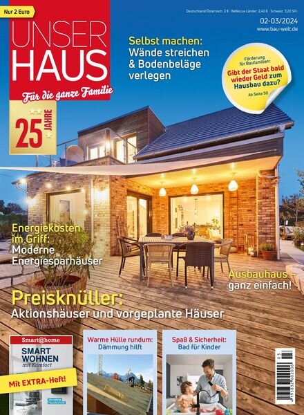 Unser Haus – Februar-Marz 2024 Cover