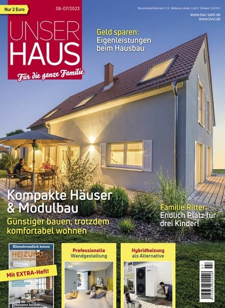 Unser Haus – Juni-Juli 2023 Cover