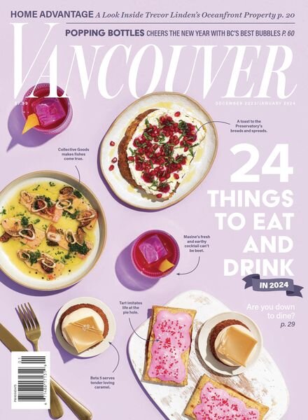 Vancouver Magazine – December 2023-January 2024 Cover
