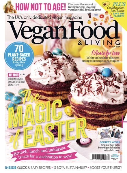 Vegan Food & Living – March 2024 Cover