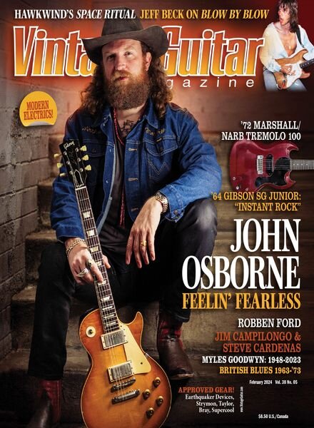 Vintage Guitar – February 2024 Cover
