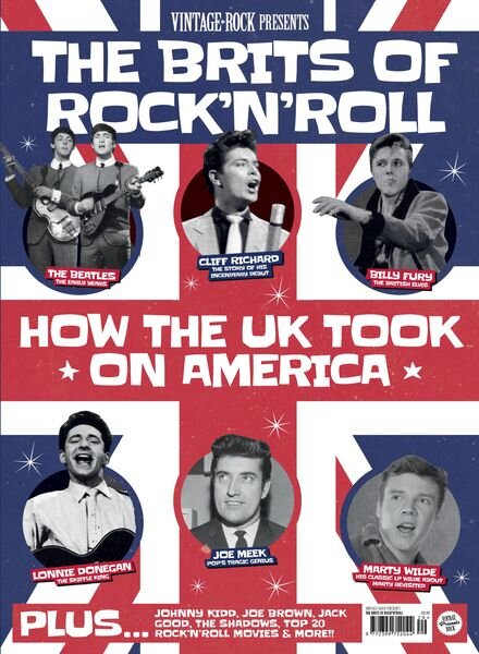 Vintage Rock Presents – Issue 29 The Brits of Rock’n’Roll – February 2024 Cover