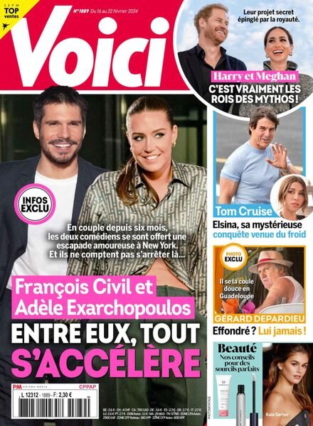 Voici – 16 Fevrier 2024 Cover