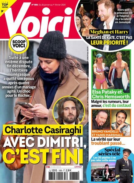 Voici – 26 Janvier 2024 Cover