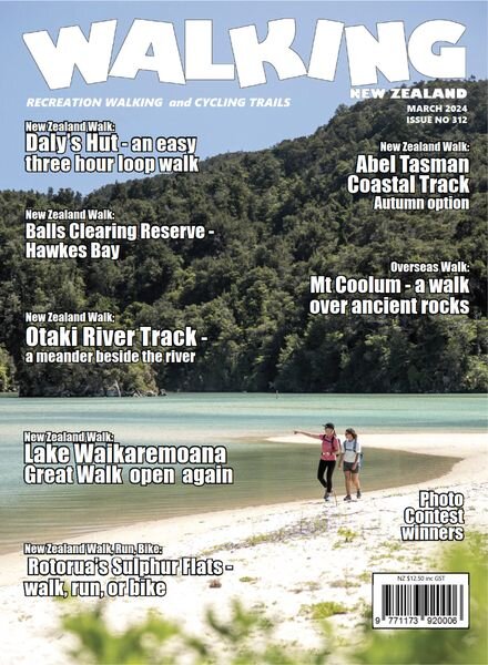Walking New Zealand – March 2024 Cover