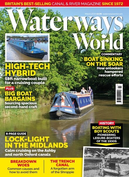 Waterways World – March 2024 Cover