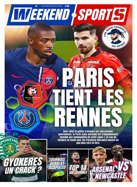 Week-end Sports – 23 Fevrier 2024 Cover
