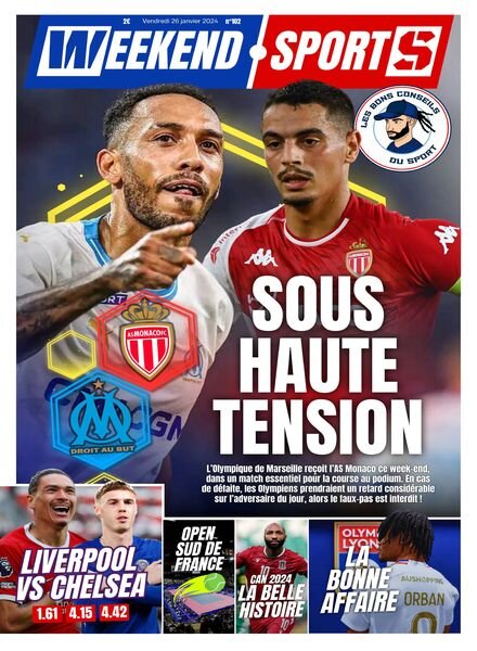 Week-end Sports – 26 Janvier 2024 Cover