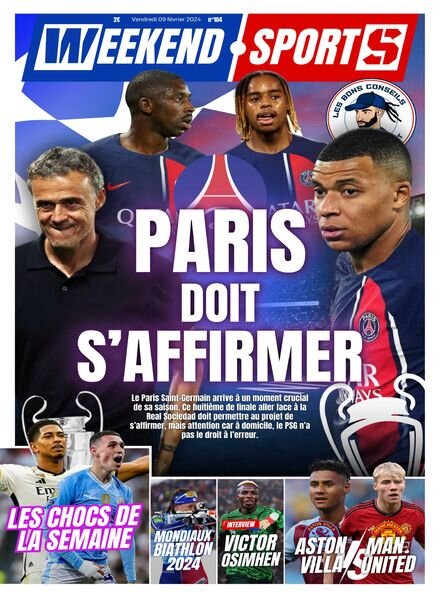 Week-end Sports – 9 Fevrier 2024 Cover