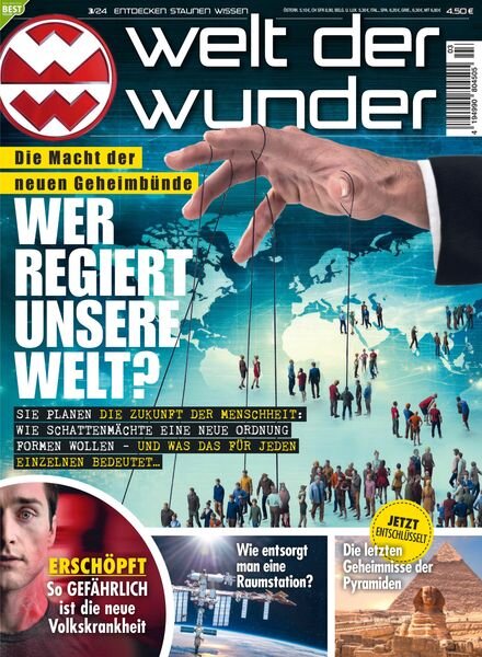 Welt der Wunder – Marz 2024 Cover