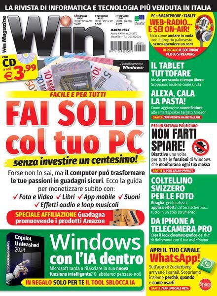Win Magazine – Marzo 2024 Cover