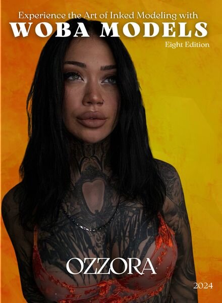 Woba Models – Issue 8 2024 Cover
