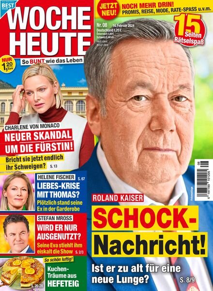 Woche Heute – 14 Februar 2024 Cover