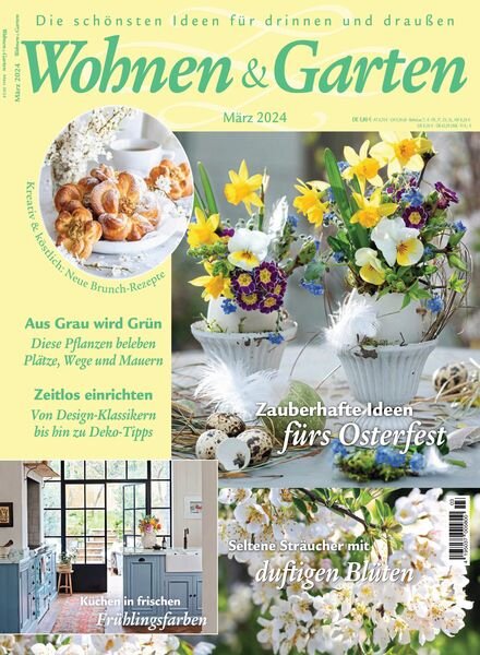 Wohnen & Garten – Marz 2024 Cover