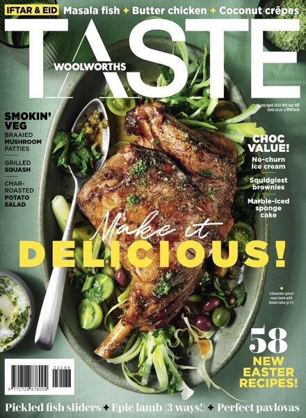 Woolworths Taste – March-April 2024 Cover