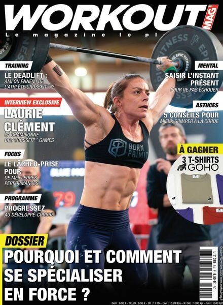 Workout Magazine – Octobre-Novembre 2023 Cover