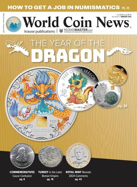 World Coin News – February 2024 Cover
