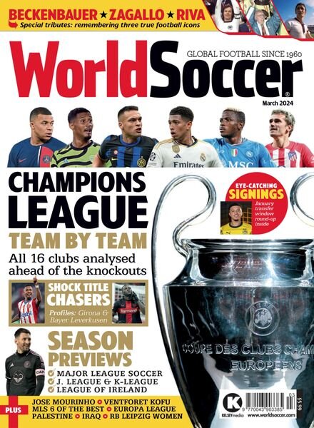 World Soccer – March 2024 Cover