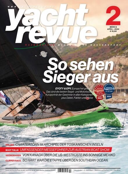 Yachtrevue – Marz-April 2024 Cover