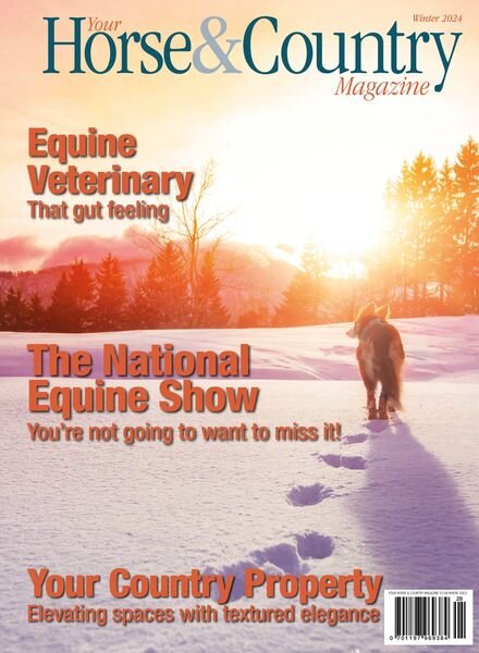 Your Horse & Country Magazine – Winter 2023-2024 Cover