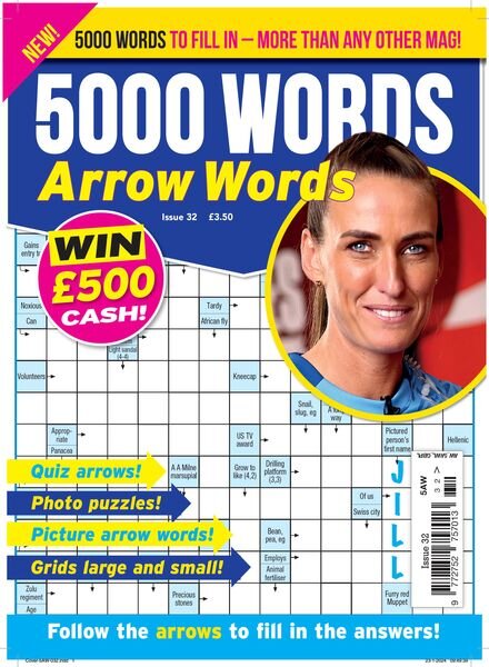 5000 Words Arrow words – Issue 32 – March 2024 Cover