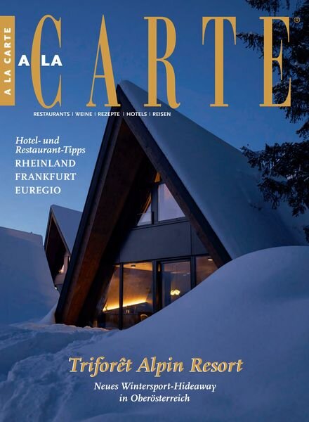 A la Carte – Marz 2024 Cover