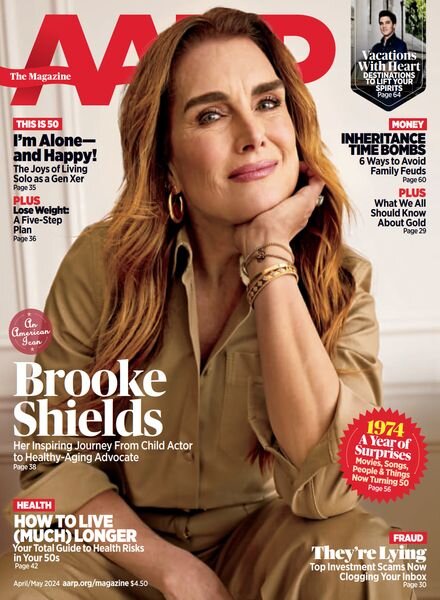 AARP The Magazine – April-May 2024 Cover