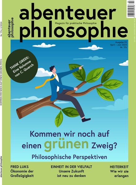 Abenteuer Philosophie – April-Juni 2024 Cover