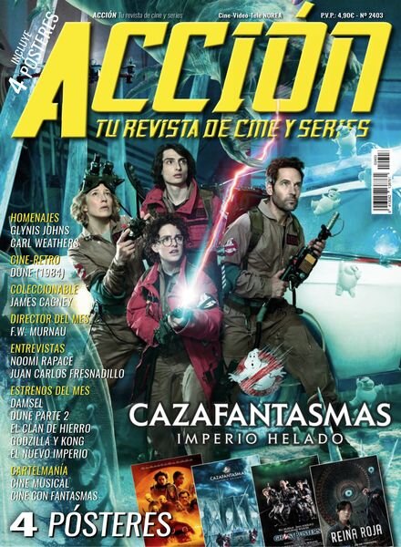 Accion Cine-Video – Marzo 2024 Cover