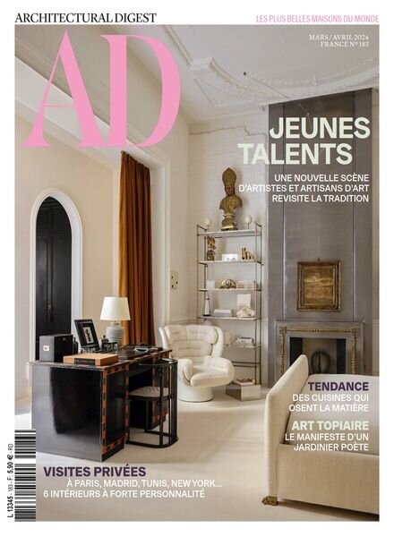 AD Architectural Digest France – Mars-Avril 2024 Cover