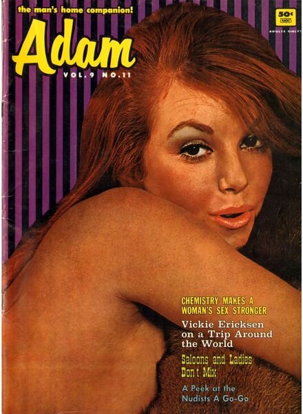 Adam – Vol 9 N 11 1965 Cover