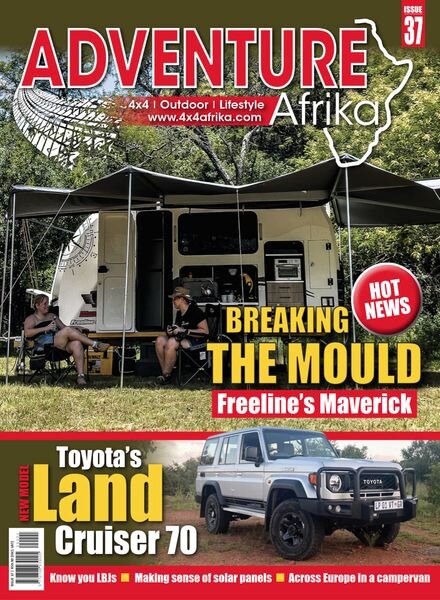 Adventure Afrika – Issue 37 – February 2024 Cover