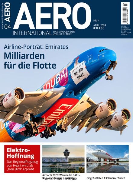 Aero International – April 2024 Cover