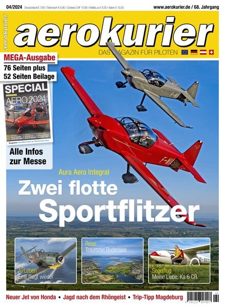 Aerokurier Germany – April 2024 Cover