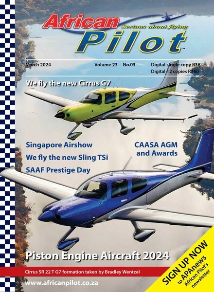 African Pilot Magazine – March 2024 Cover