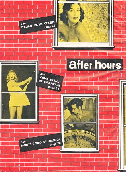After Hours – Vol 1 N 3 1957 Cover
