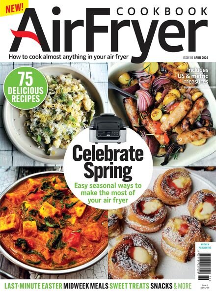 Air Fryer CookBook – April 2024 Cover